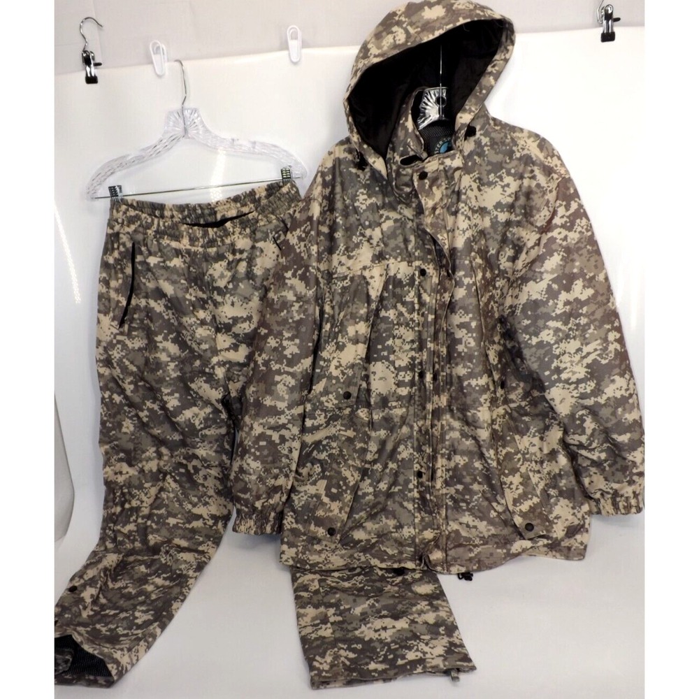 Master Sportsman Digital Camo Hunting Jacket & Pants - SIZE L
